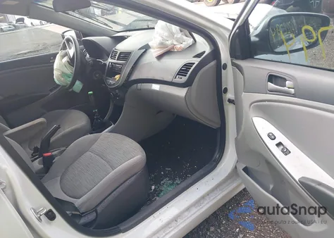 2017 Hyundai Accent Se z USA, uszkodzony, nr VIN KMHCT4AE4HU361804